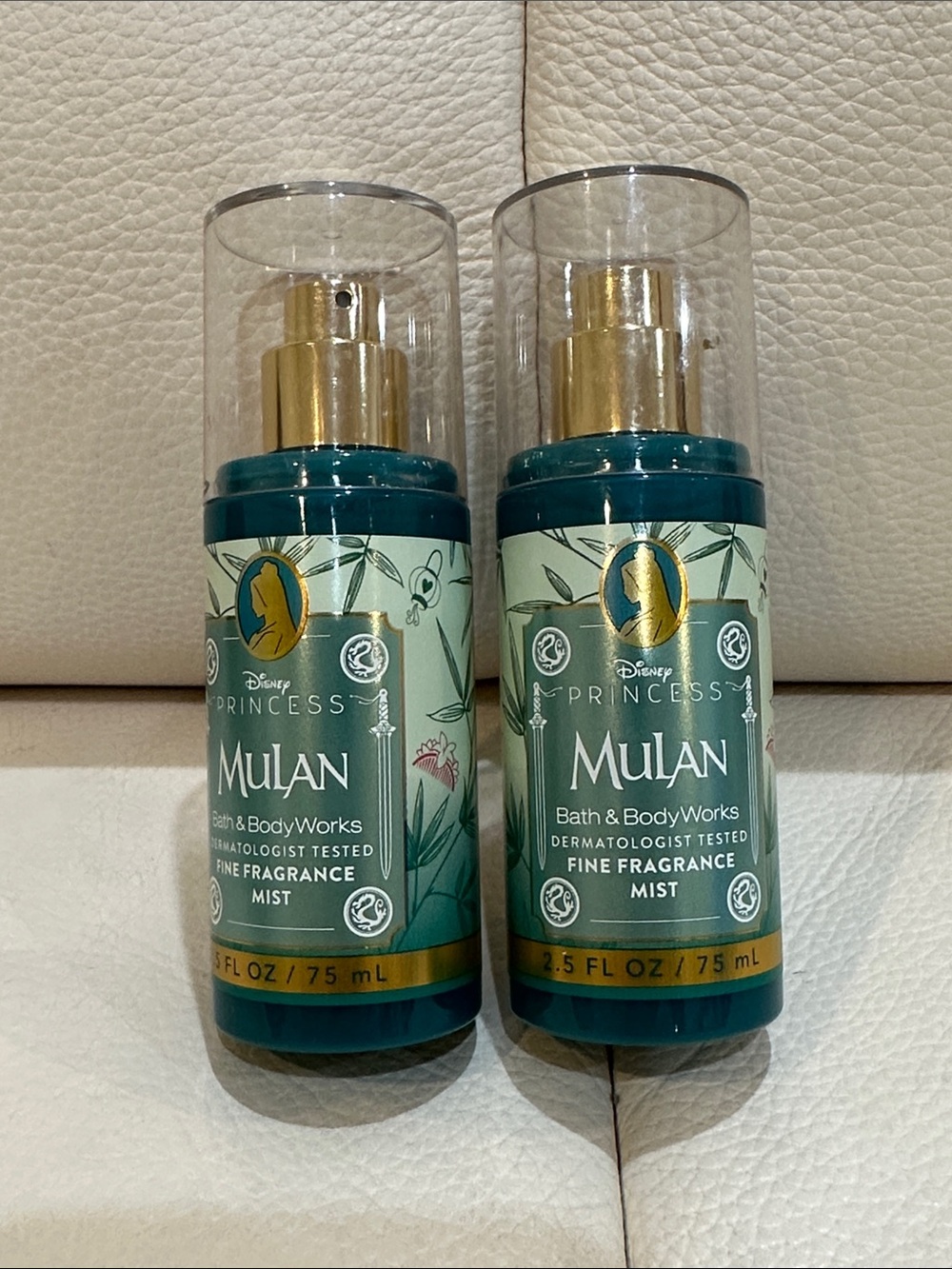 Bath & Body Works Disney Princess Mulan Fine Fragrance Mist 2 Travel Size